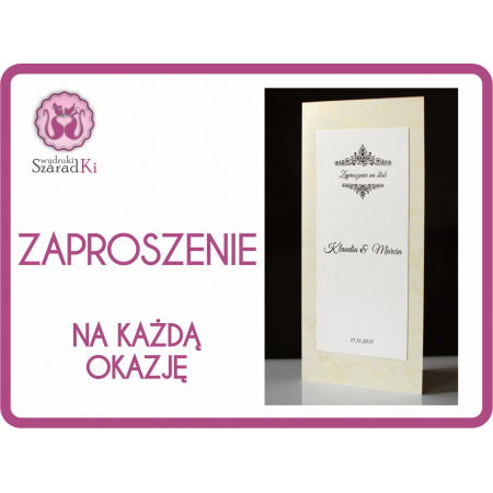 Zaproszenie ELEGANCE