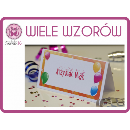 Winietki karnawałowe - 11 wzorów!